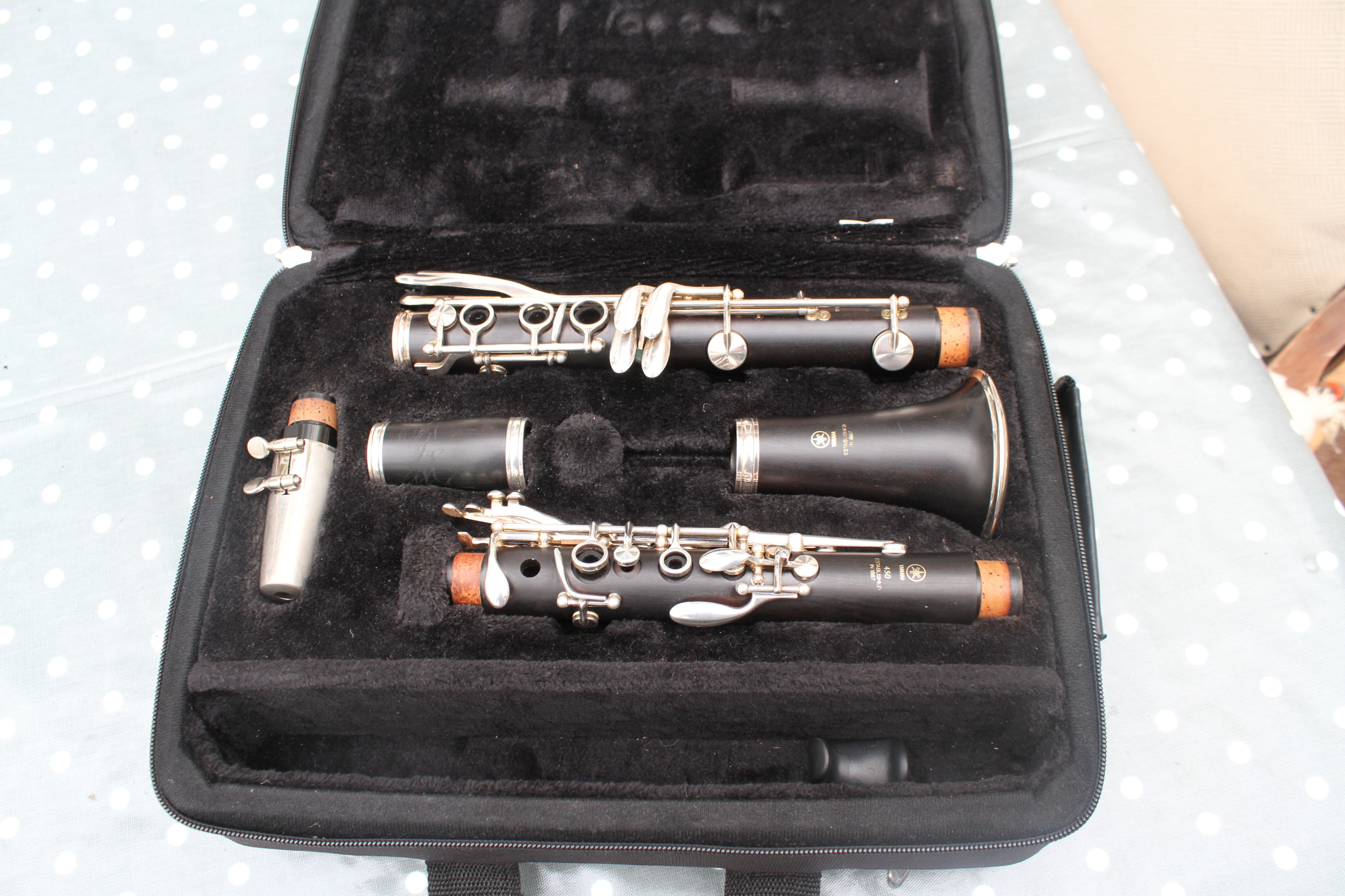 Second hand Yamaha YCL 450 Wooden clarinet for sale